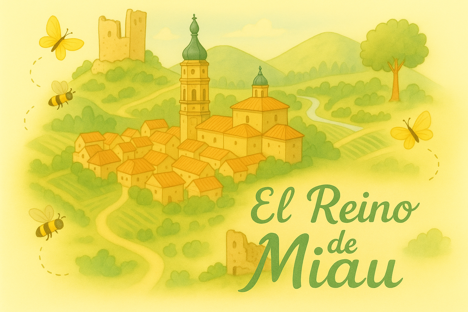 Mapa del Reino de Miaurel